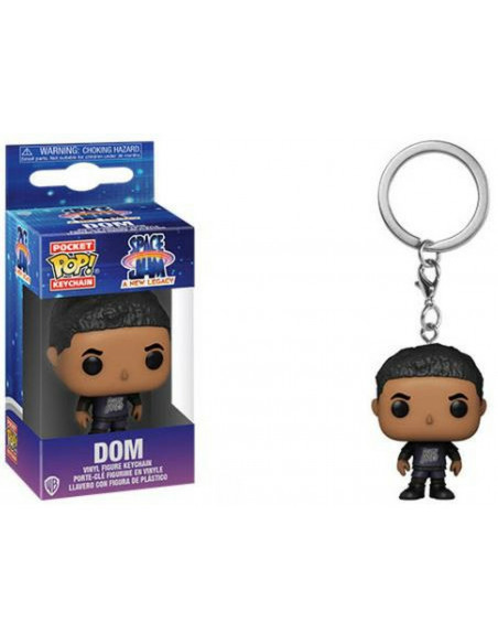 Space Jam A New Legacy: Funko Pop! Pocket Keychain - Dom (Portachiavi)