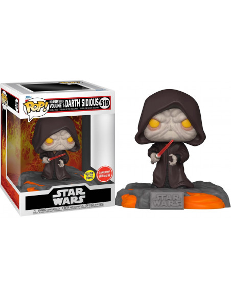Star Wars: Funko Pop! - Red Saber Series Vol 1 - Darth Sidious
