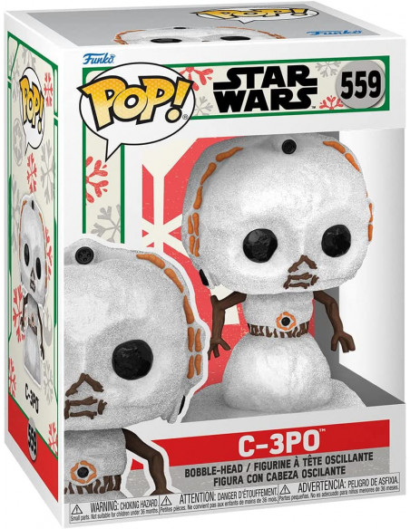 Star Wars: Funko Pop! - Holiday - C-3Po (Vinyl Figure 559)