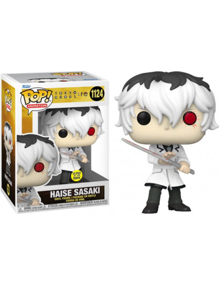 Tokyo Ghoul: Funko Pop! Animation - Tokyo Ghoul:Re - Haise Sasaki (Glow) (Vinyl Figure 1124)
