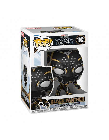 Marvel: Funko Pop! - Black Panther - Wakanda Forever - Pop! 4