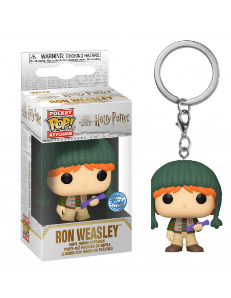 Harry Potter: Funko Pop! Pocket Keychain - Harry Potter Holiday - Ron