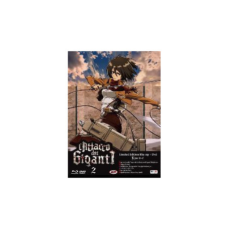 L'Attacco Dei Giganti - 2 Eps 06-09 (Blu Ray + Dvd) Limited Ed.