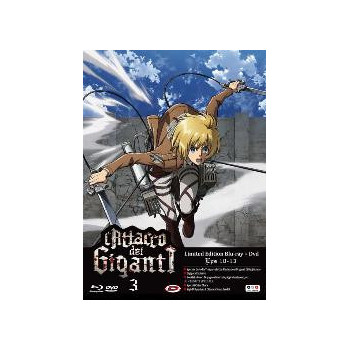 L'Attacco Dei Giganti - 3 Eps 10-13 (Blu Ray + Dvd) Limited Ed.