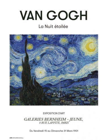 Van Gogh La Nuit Etoilee (Poster 61x91