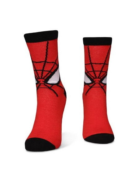 Marvel: Spider-Man Novelty Socks Black (Calzini Tg. 35/38)