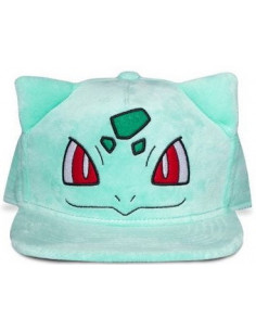 Pokemon: Bulbasaur Novelty Cap Blue (Cappellino)
