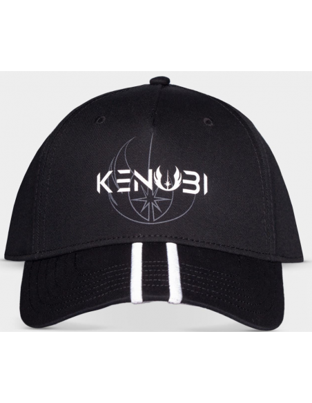 Star Wars: Obi Wan Kenobi Men'S Metal Badge Adjustable Cap Black (Cappellino)