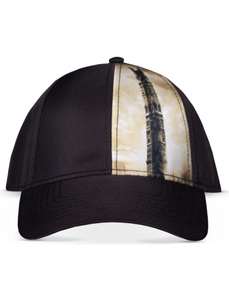 Lord Of The Rings: Tower Men'S Adjustable Cap Black (Cappellino)