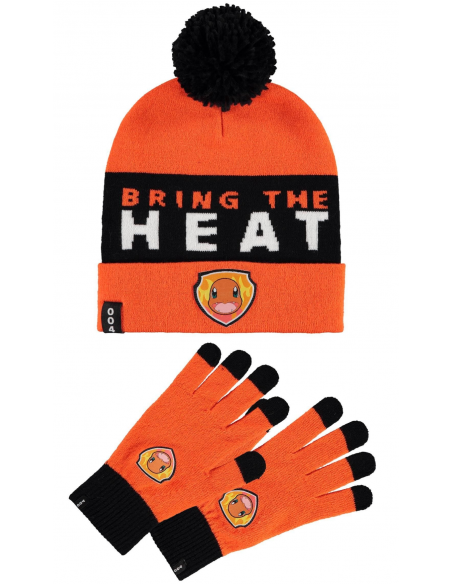 Pokemon: Men'S Giftset Beanie & Knitted Gloves Multicolor 02 (Set Berretto+Guanti)