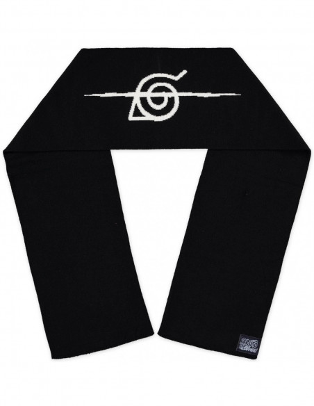 Naruto Shippuden: Men'S Scarf Shawls Black (Sciarpa)
