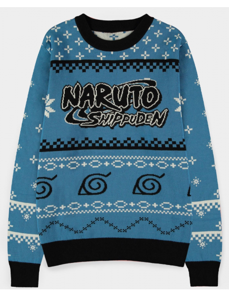 Naruto: Christmas Jumper Multicolor (Maglione Unisex Tg. 2XL)