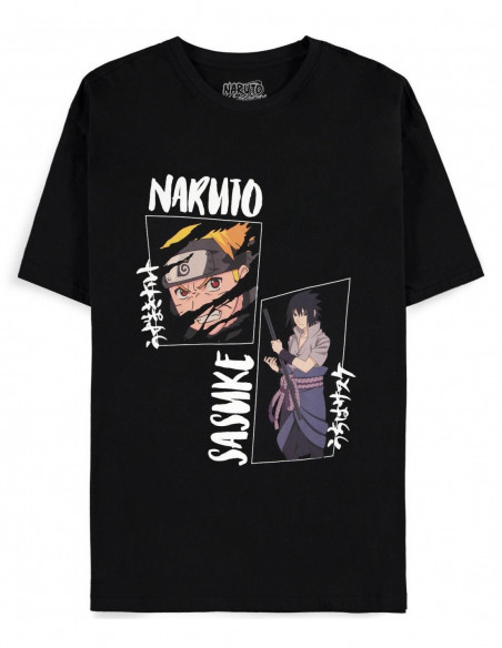 Naruto Shippuden: Men'S Black 01 (T-Shirt Unisex Tg. L)