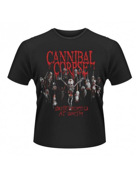 Cannibal Corpse: Butchered At Birth (2015) (T-Shirt Unisex Tg. M)