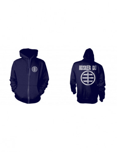 Husker Du: Circle Logo 1 Zip (Felpa...