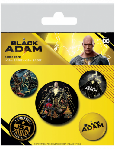 Black Adam: Pyramid - Heroes - (Pin...