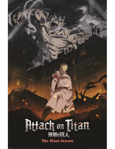 Attack On Titan: Pyramid - Season Four - Red (Maxi Poster)