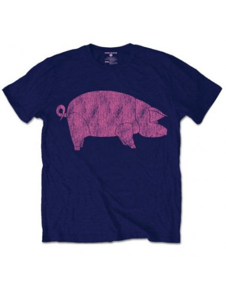 Pink Floyd: Awbdg Navy (T-Shirt Unisex Tg. M)