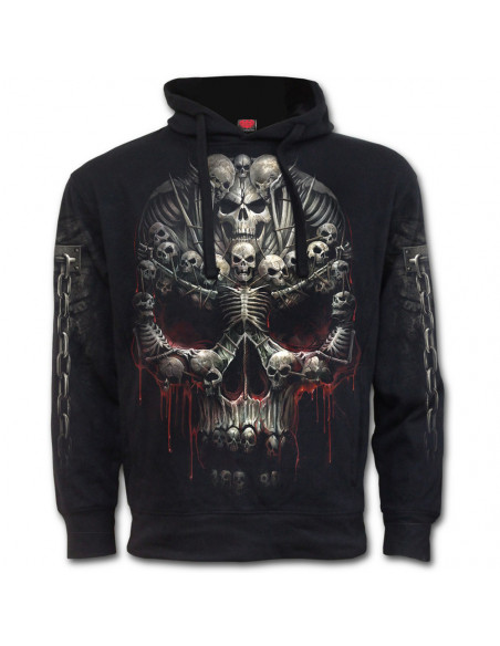 Spiral: Death Bones Side Pocket Black (Felpa Unisex Tg. S)