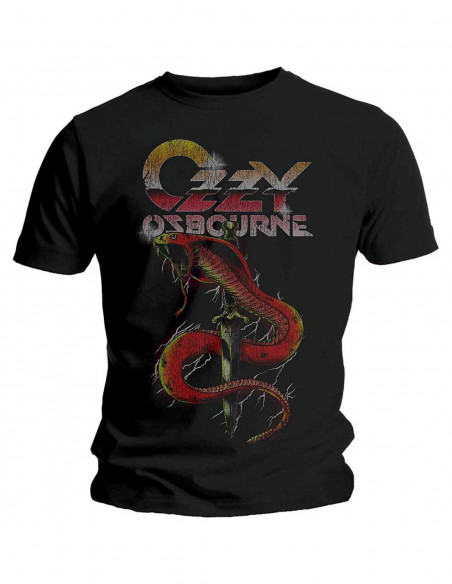Ozzy Osbourne - Vintage Snake (T-Shirt Unisex Tg. M)
