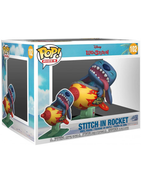 Disney: Funko Pop! Rides - Lilo & Stitch - Stitch In Rocket (Vinyl Figure 102)
