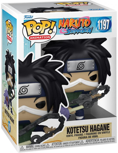Naruto Shippuden: Funko Pop! Animation - Kotetsu Hagane W/Weapon