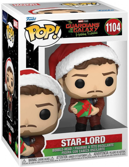 Marvel: Funko Pop! - Guardians Of The Galaxy - Holiday Special - Star-Lord (Vinyl Figure 1104)