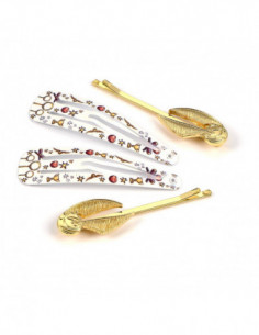 Harry Potter: Golden Snitch Hair Clip Set