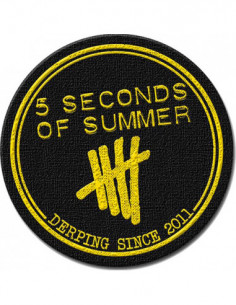 5 Seconds Of Summer: Standard Patch (Toppa)