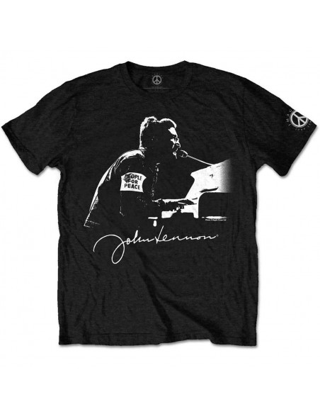 John Lennon: People For Peace (T-Shirt Unisex Tg. S)