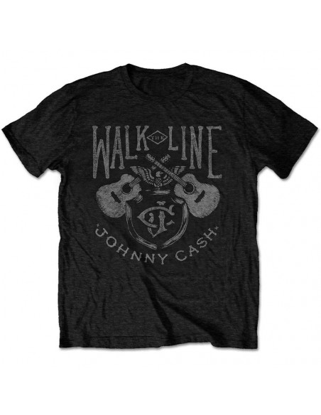 Johnny Cash: Walk The Line (T-Shirt Unisex Tg. L)