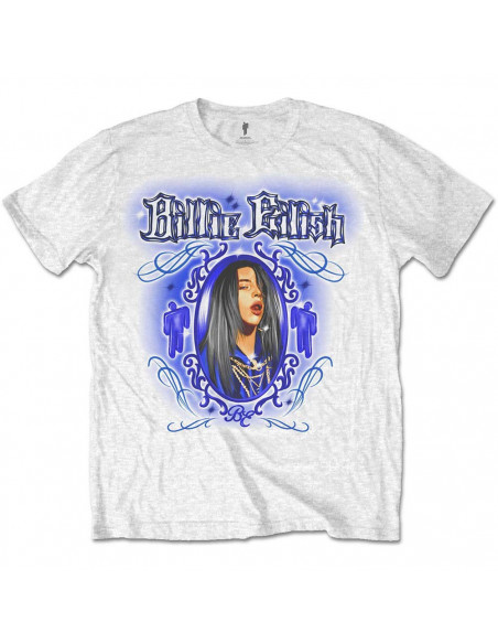 Billie Eilish: Airbrush (T-Shirt Unisex Tg. S)