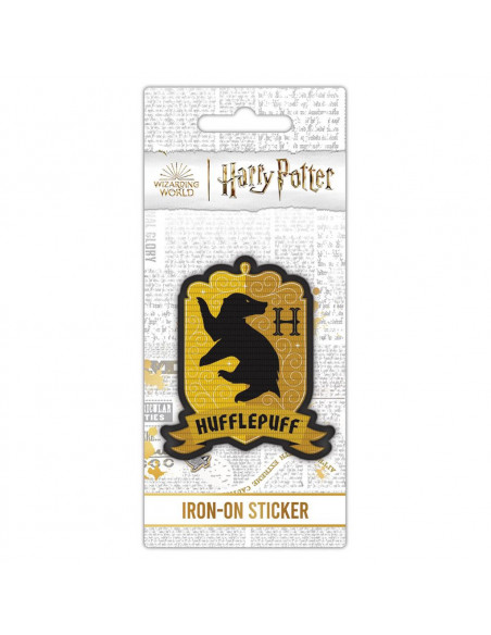 Harry Potter: Pyramid - Hufflepuff (Iron-On Sticker / Termoadesivo)