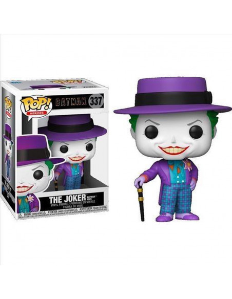 Dc Comics: Funko Pop! Heroes - Batman - Joker (W/ Hat) (Vinyl Figure 337)