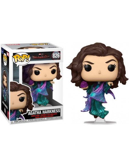 Marvel: Funko Pop! - Wandavision - Agatha Harkness (Bobble-Head) (Vinyl Figure 826)