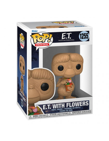 E.T. The Extraterrestrial: Funko Pop! Movies - 40th - E.T. W/ Flowers