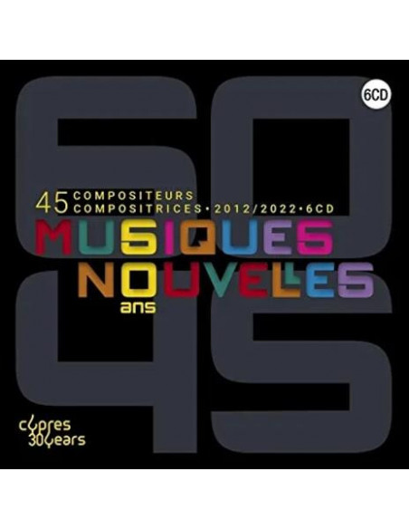 Compilation - Musiques Nouvelles Coffret Des 60 Ans - (CD)