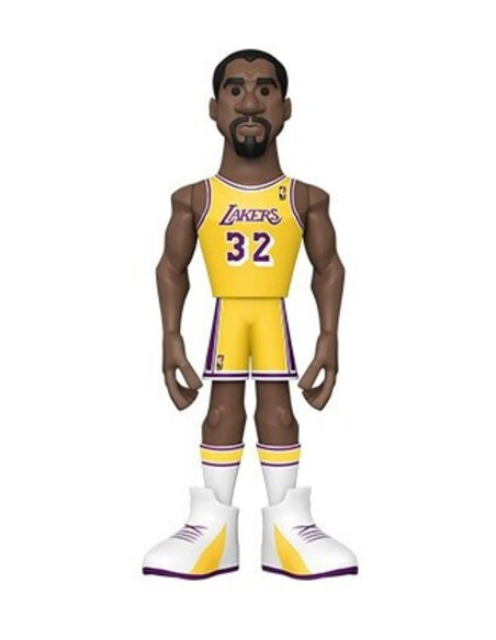 Basketball: Funko Gold - Nba - Lakers- Magic Johnson (5) (Premium Vinyl Figure)