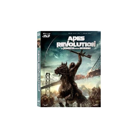 Apes Revolution - Il Pianeta Delle Scimmie (Blu Ray 3D + Blu Ray)