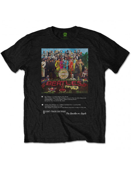 Beatles (The): Sgt Pepper 8 Track (T-Shirt Unisex Tg. 2XL)