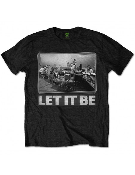 Beatles (The): Let It Be Studio (T-Shirt Unisex Tg. M)