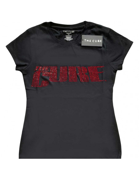 Cure (The): Logo (Diamante) (T-Shirt Donna Tg. M)