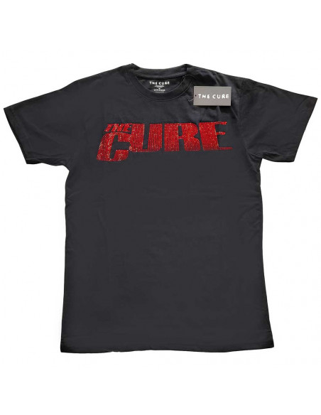 Cure (The): Logo (Diamante) (T-Shirt Unisex Tg. M)