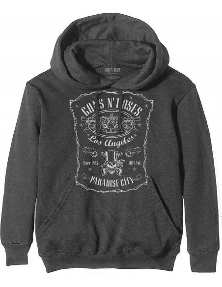 Guns N' Roses: Paradise City (Felpa Con Cappuccio Unisex Tg. 2XL)