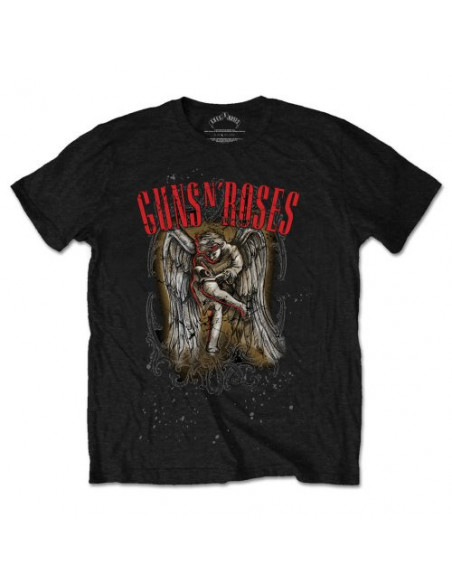 Guns N' Roses: Sketched Cherub (T-Shirt Unisex Tg. XL)