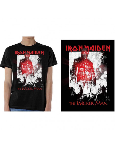 Iron Maiden: The Wicker Man Smoke (T-Shirt Unisex Tg. M)