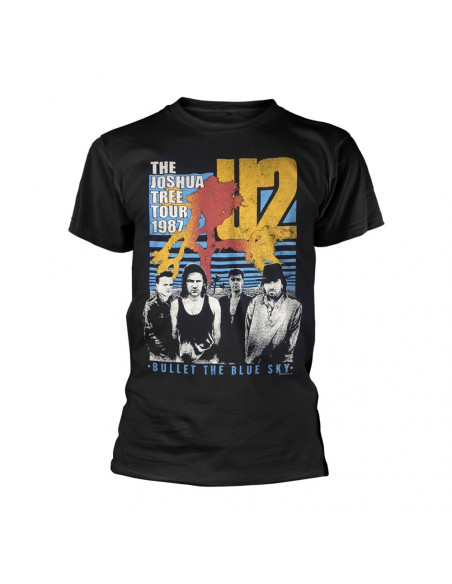 U2: Bullet The Blue Sky (T-Shirt Unisex Tg. S)