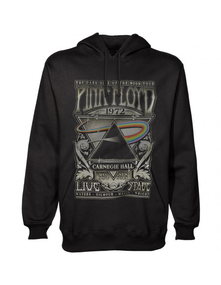 Pink Floyd: Carnegie Hall Poster (felpa Con Cappuccio Unisex Tg. M)