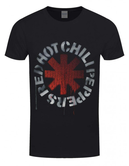 Red Hot Chili Peppers: Stencil (T-Shirt Unisex Tg. M)
