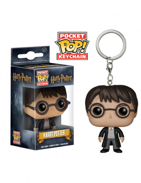 Harry Potter: Funko Pop! Pocket Keychain - Harry Potter (Portachiavi)